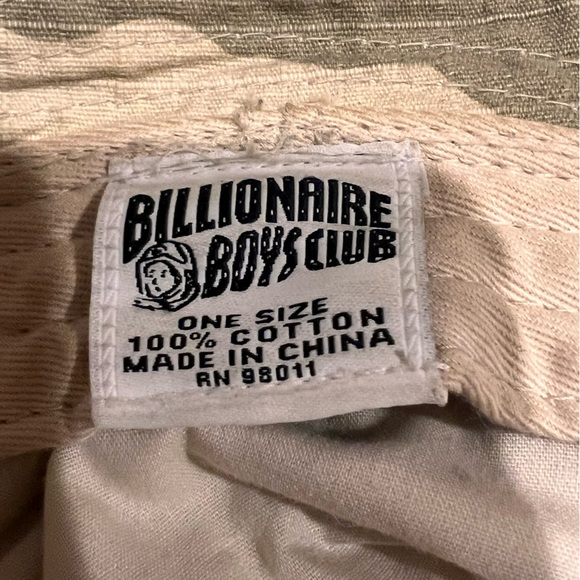 Billionaire Boys Club Camouflage Patch Bucket Hat - Picture 3 of 3